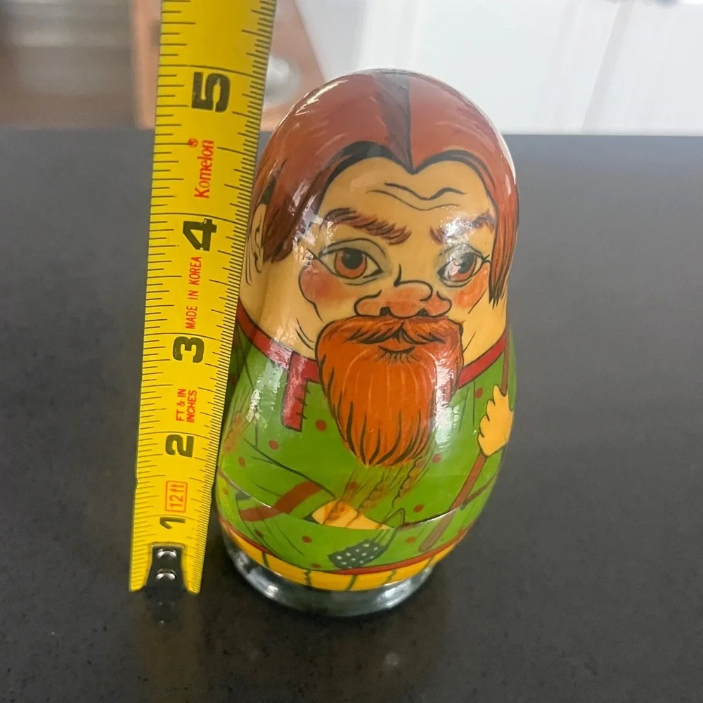 Matryoshka Russian Nesting Dolls -Vintage 1993 -Signed - Picture 17 of 17